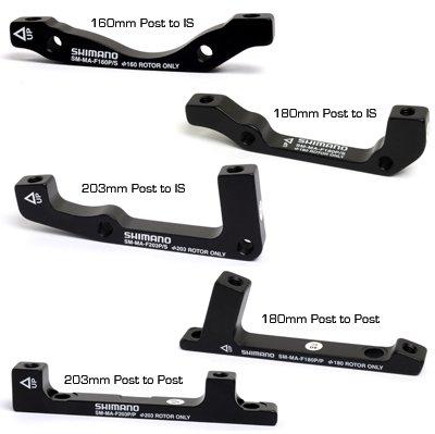 shimano brake adapters