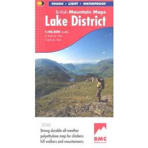 BMC: Lake District: British Mountain Maps