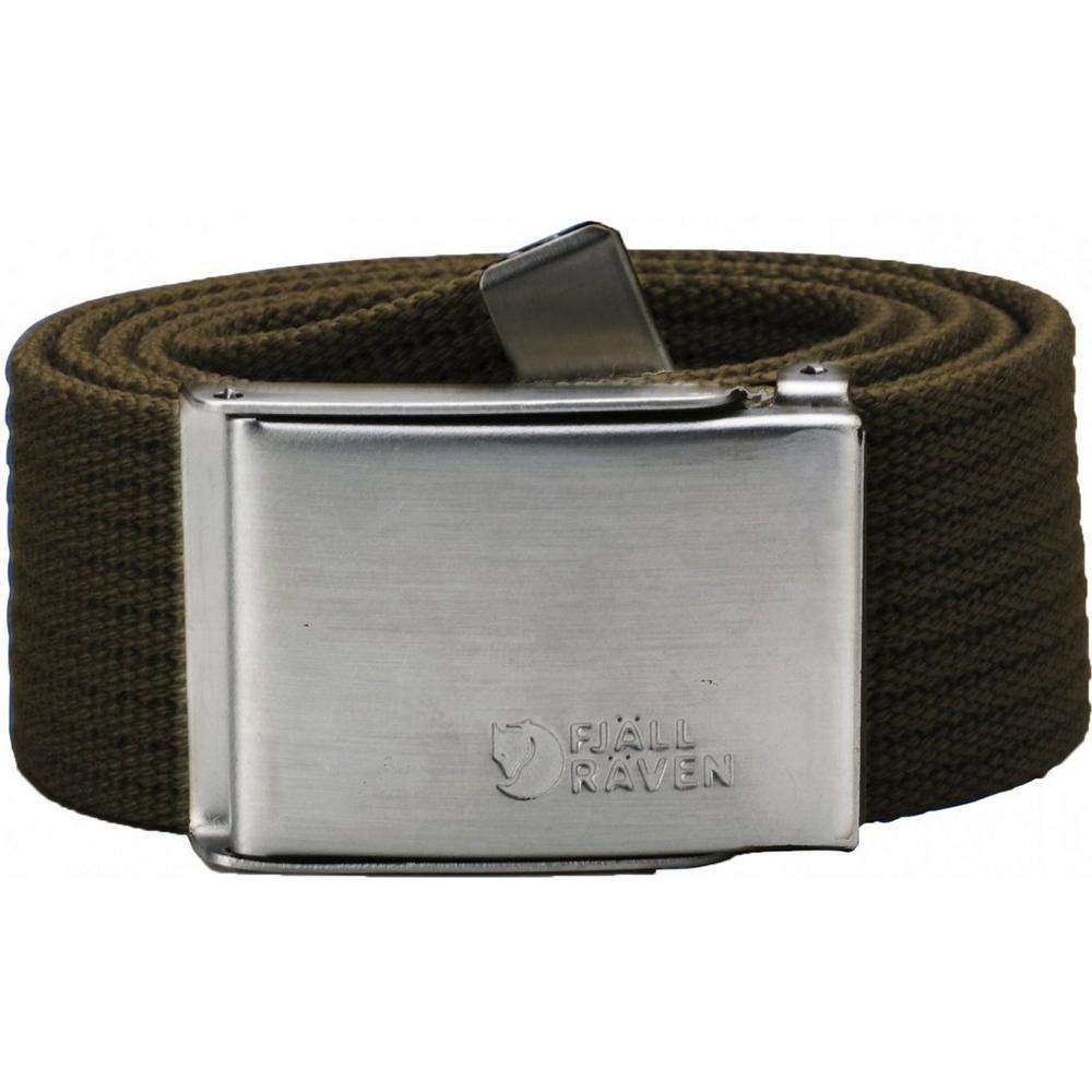 Fjallraven Canvas Belt - Dark Olive