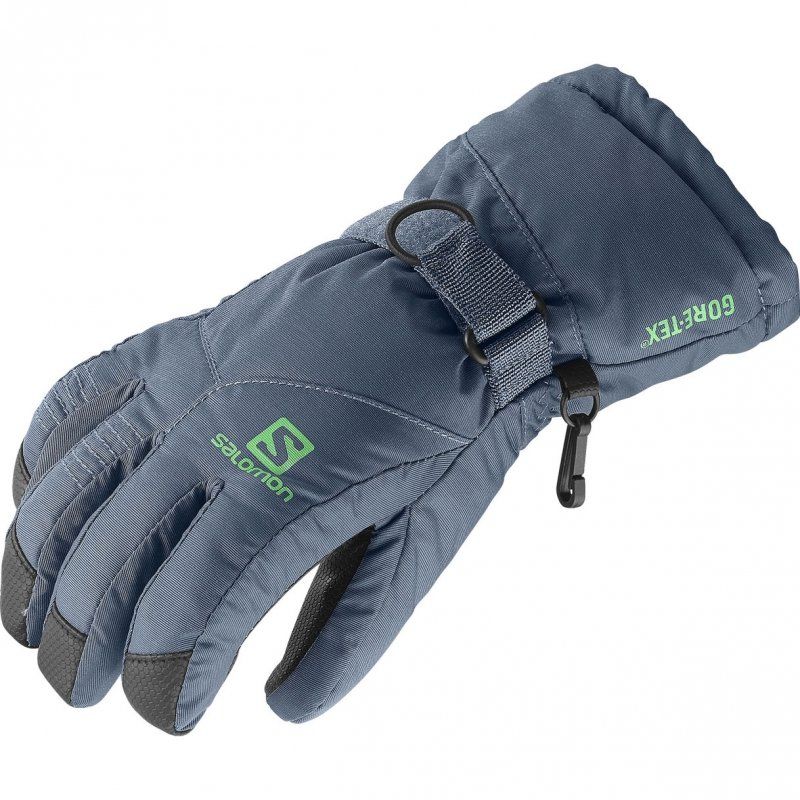 SALOMON FORCE MITTEN GORE-TEX W グローブ Salomon Gore Tex Gloves Salomon Force GTX Black Galet Grey