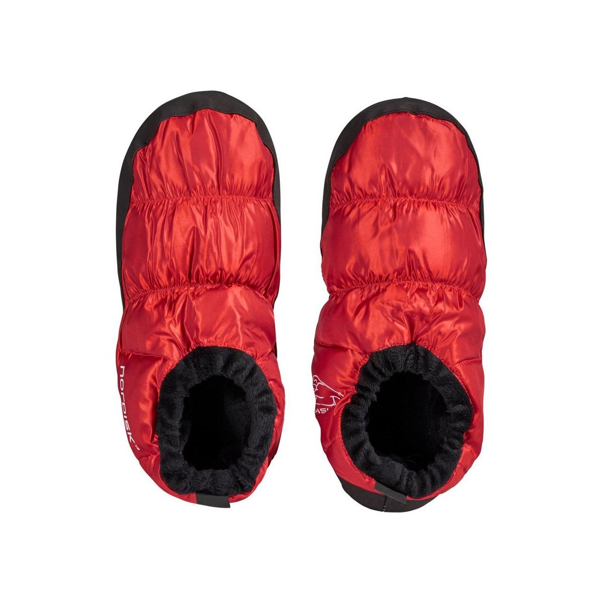 Nordisk Mos Down Slipper - Red