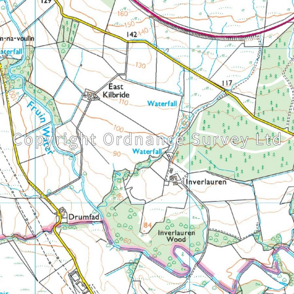 Ordnance Survey OS Explorer ACTIVE Map OL38 Loch Lomond