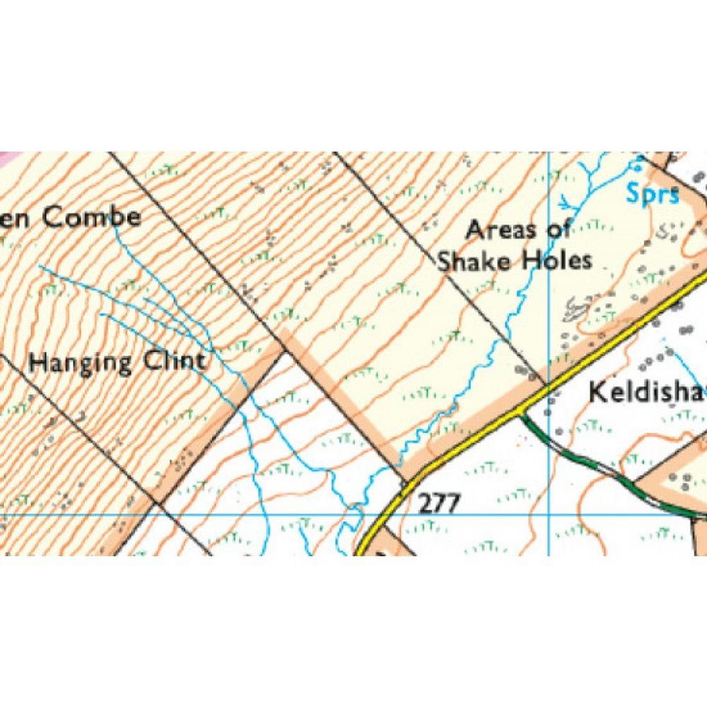 Ordnance Survey OS Explorer Map OL2 Yorkshire Dales - Southern & Western