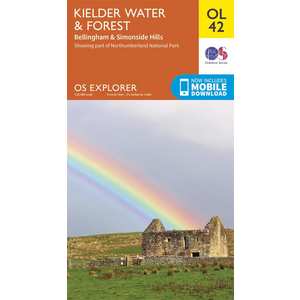 OS Explorer Map OL42 Kielder Water & Forest