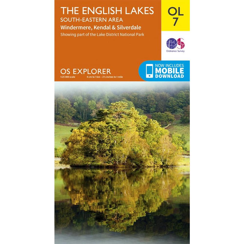 Ordnance Survey OS Explorer Map OL7 The English Lakes - South Eastern