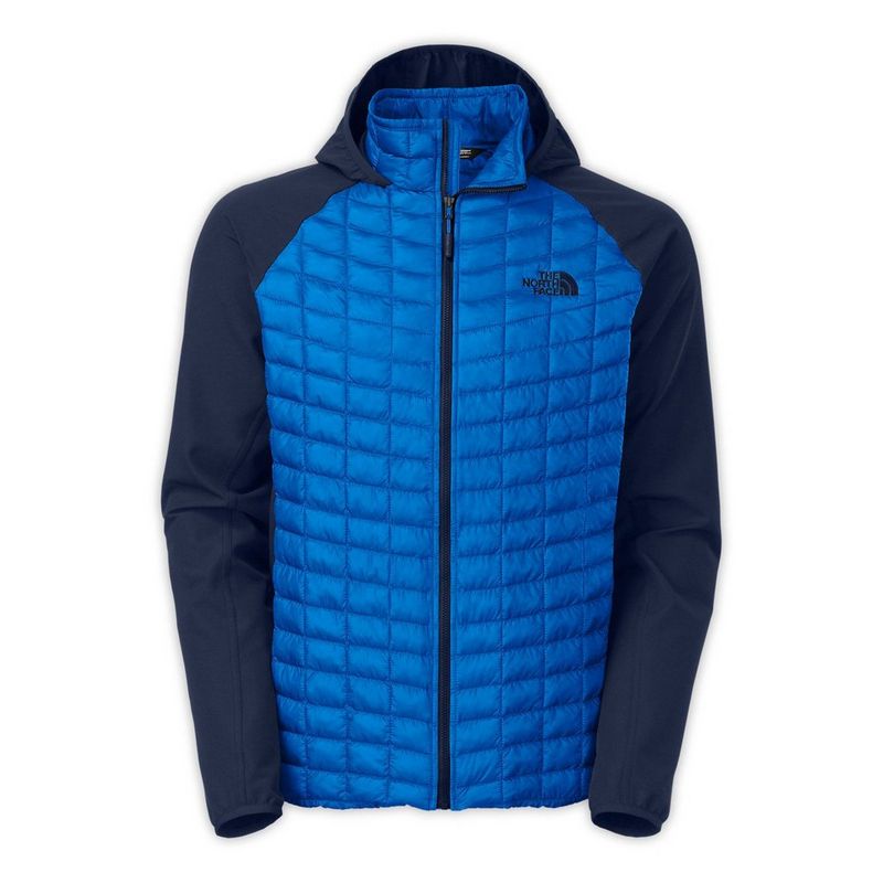 Men s The North Face Thermoball Hybrid Hoodie Bomber Blue