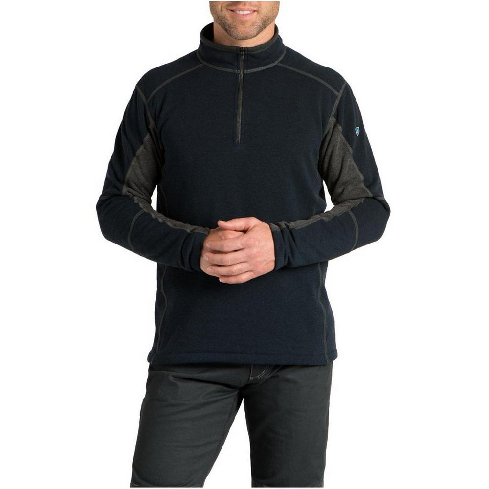 Kuhl Men's Revel Quarter Zip Fleece - Blue