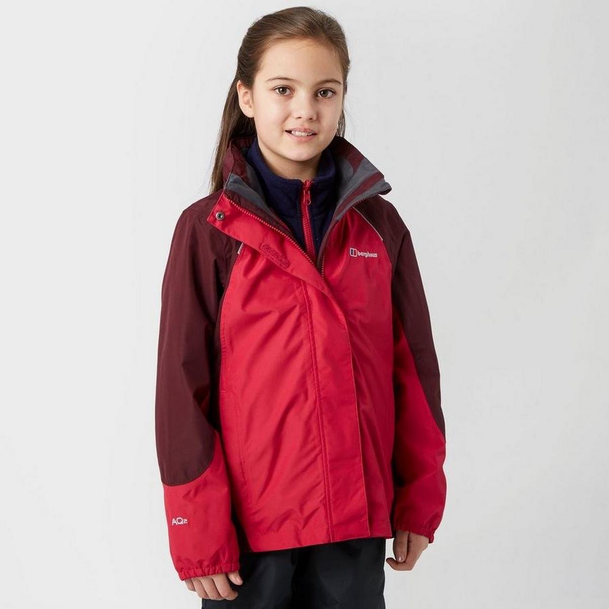 Berghaus Kids' Carrock 3 In 1 Waterproof Jacket - Pink
