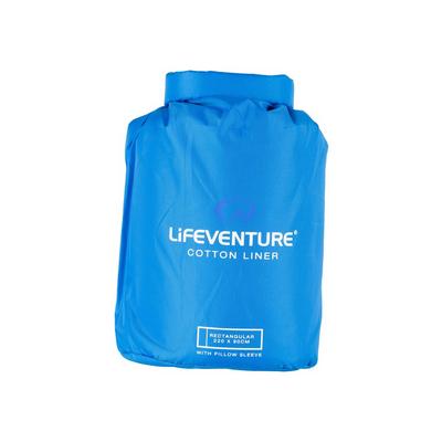 Lifeventure Cotton Rectangular Sleeping Bag Liner