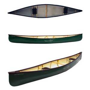 Prospector Open Canoe - Green