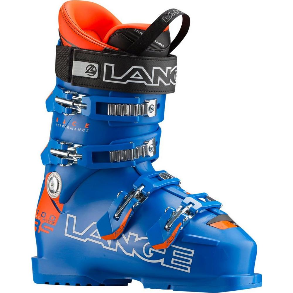 Lange RS 100 Short Cuff Wide Ski Boot - Blue