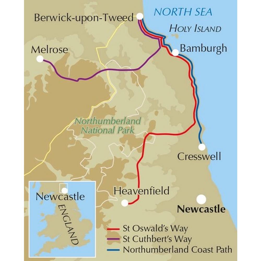 Cicerone Guidebook: St Oswald's & St Cuthbert's Way