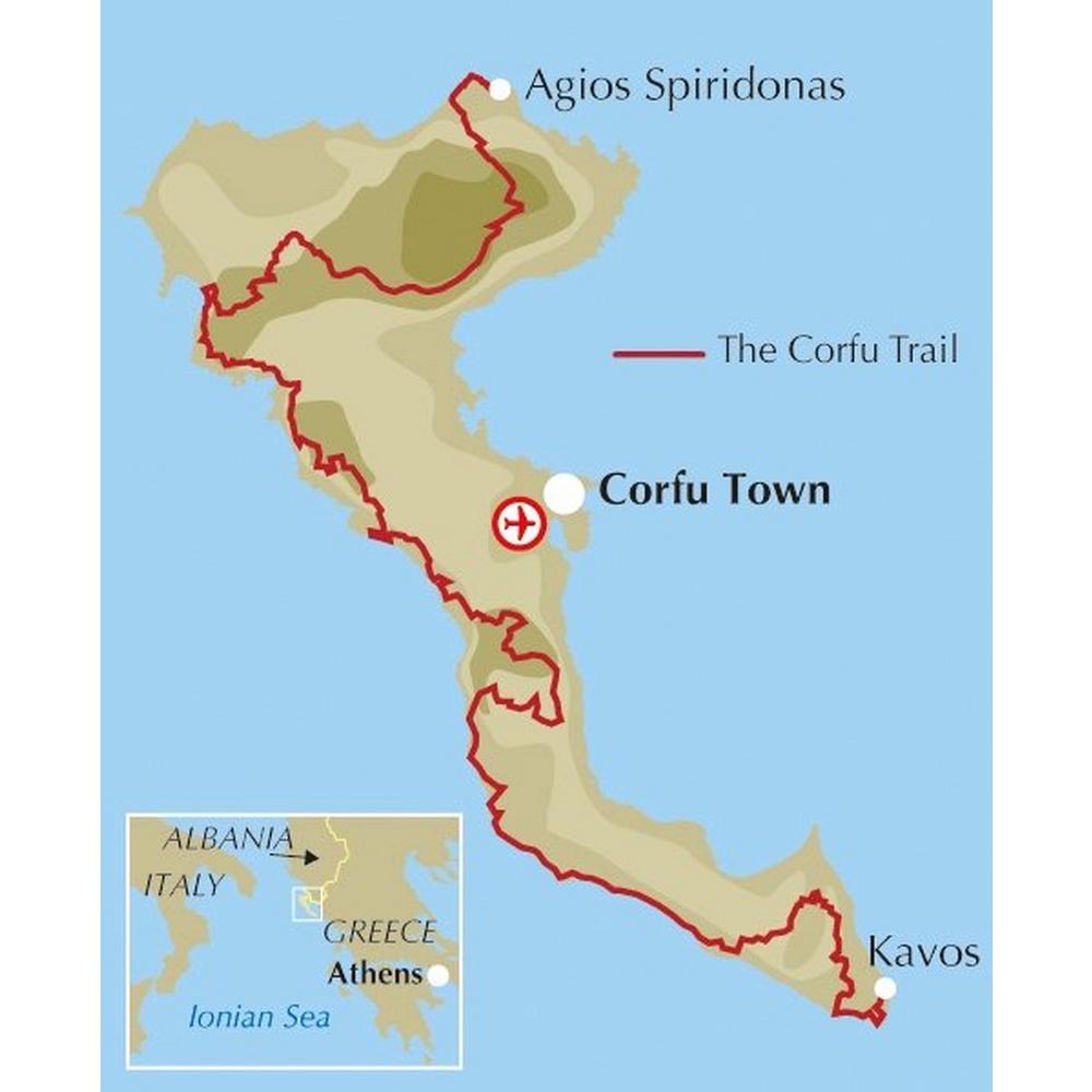 Cicerone Walking and Trekking On Corfu