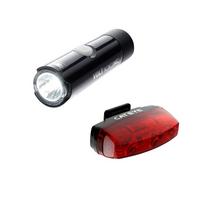  Volt 100 XC & Rapid Micro Front and Rear Bike Light Set