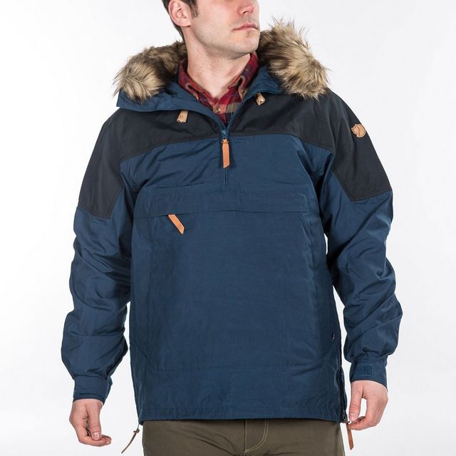 Fjallraven Men s Singi Anorak in Navy Tiso