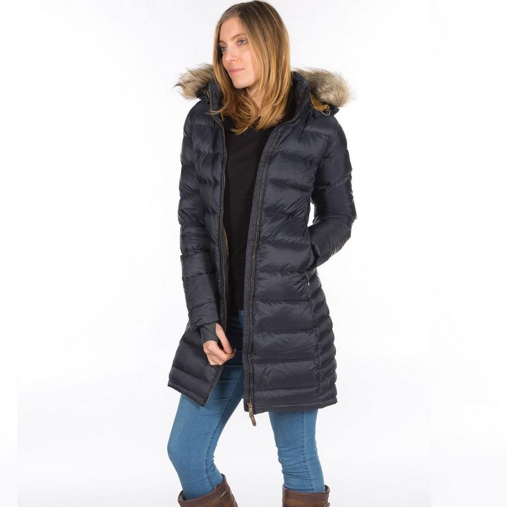 Rab Women's Deep Cover Parka Jacket - Deep Denim | George Fisher