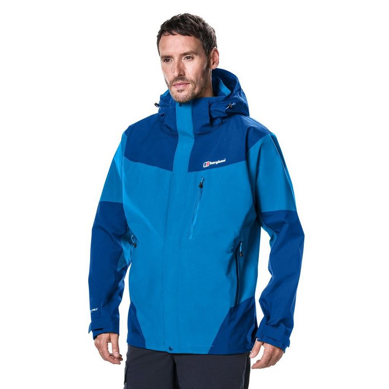 Berghaus Arran 3 in 1 Hydroshell Jacket Snorkel Blue