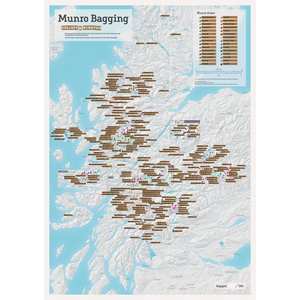Munro Bagging Scratch Map A1