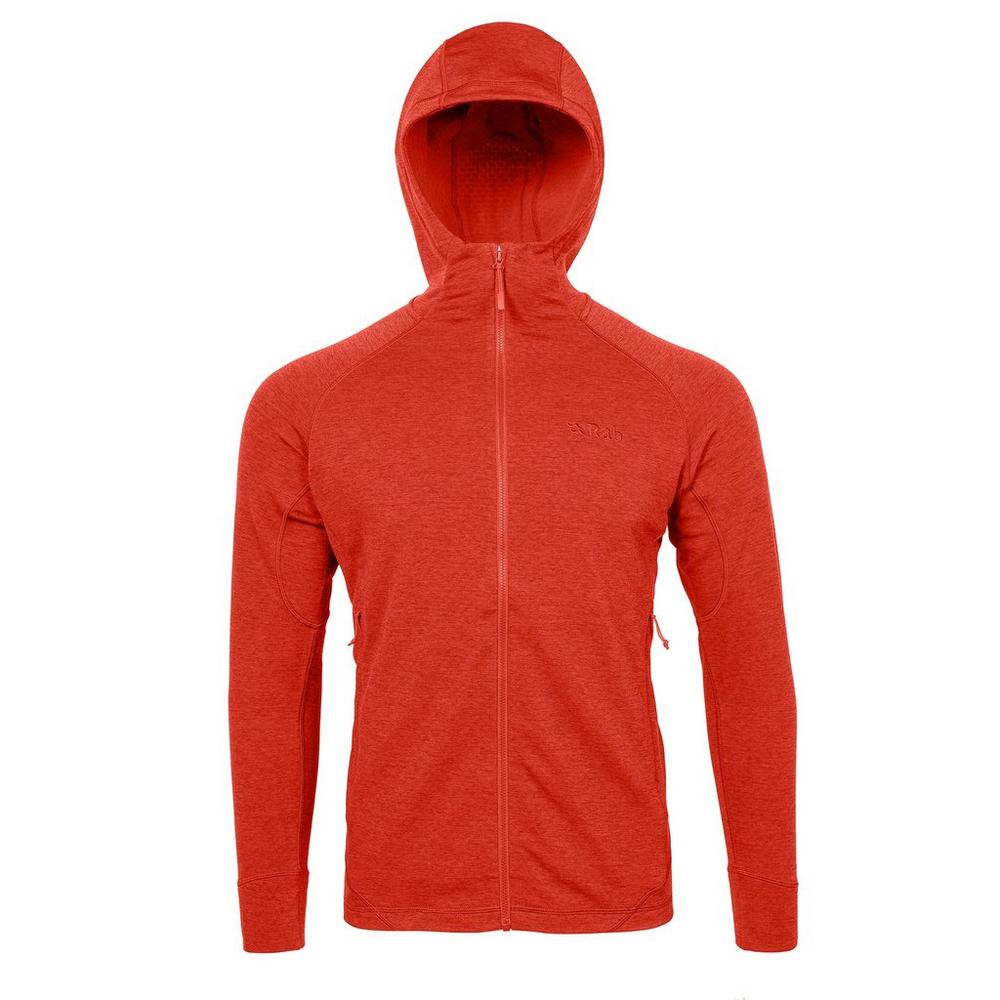 Rab Men's Nexus Hooded Fleece - Orange