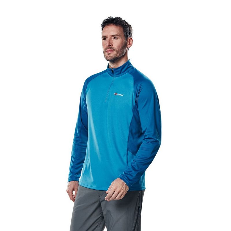 Berghaus tech tee 2.0 ls zip mens top hotsell