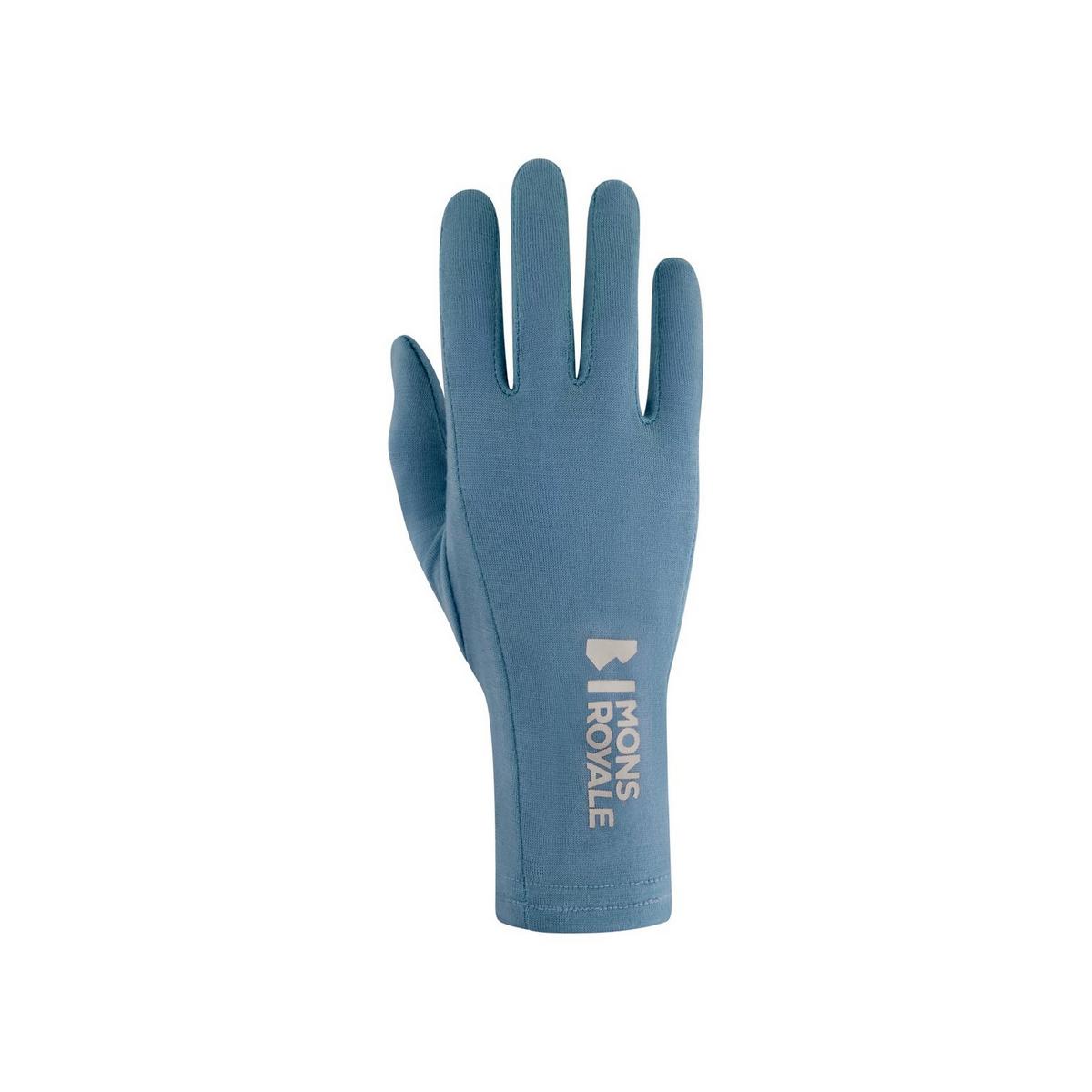 Mons Royale Olympus Glove Liner - Blue