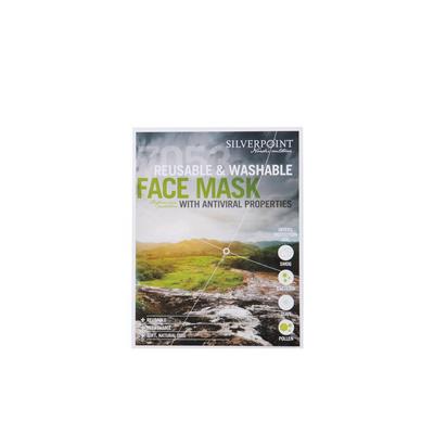 Silverpoint Unisex Face Mask - Green Camo
