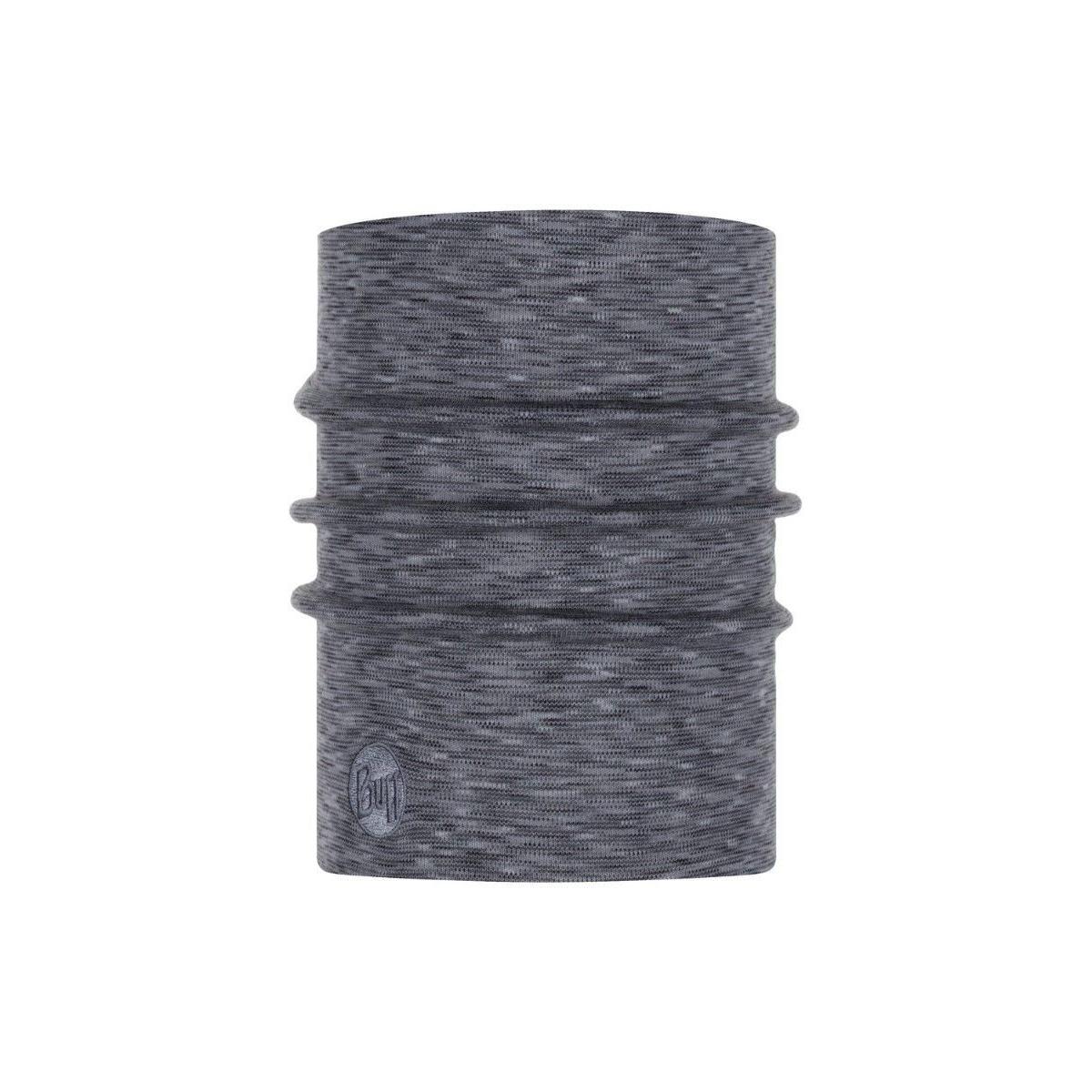 Buff Heavyweight Merino Buff - Fog Grey / Multi Stripe