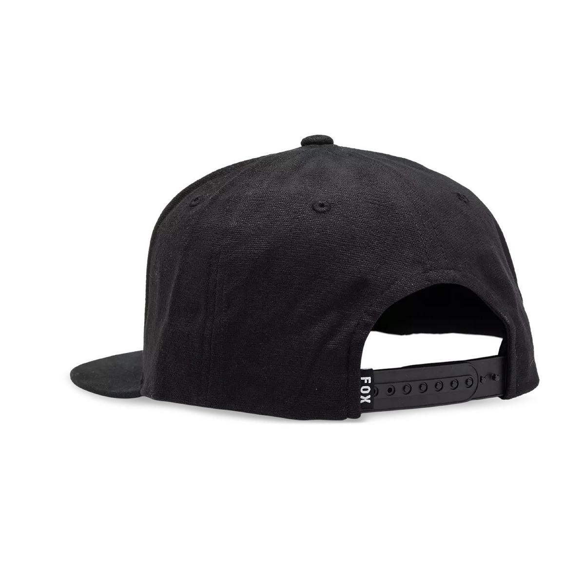 Fox Unisex Fox Head Snapback Hat - Black