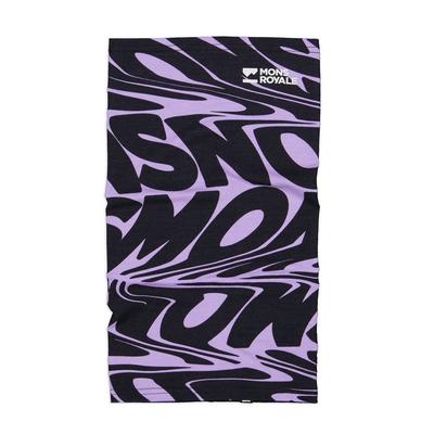 Mons Royale Women's Daily Dose Neckwarmer - Black / Purple