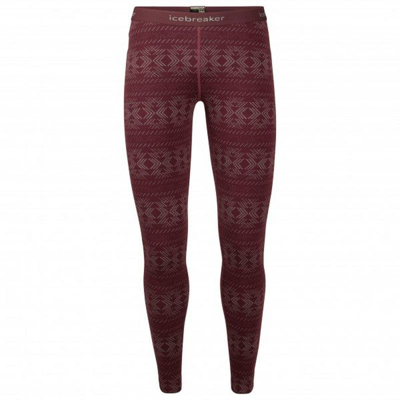 Women's Icebreaker Merino 250 Vertex Thermal Leggings Crystalline