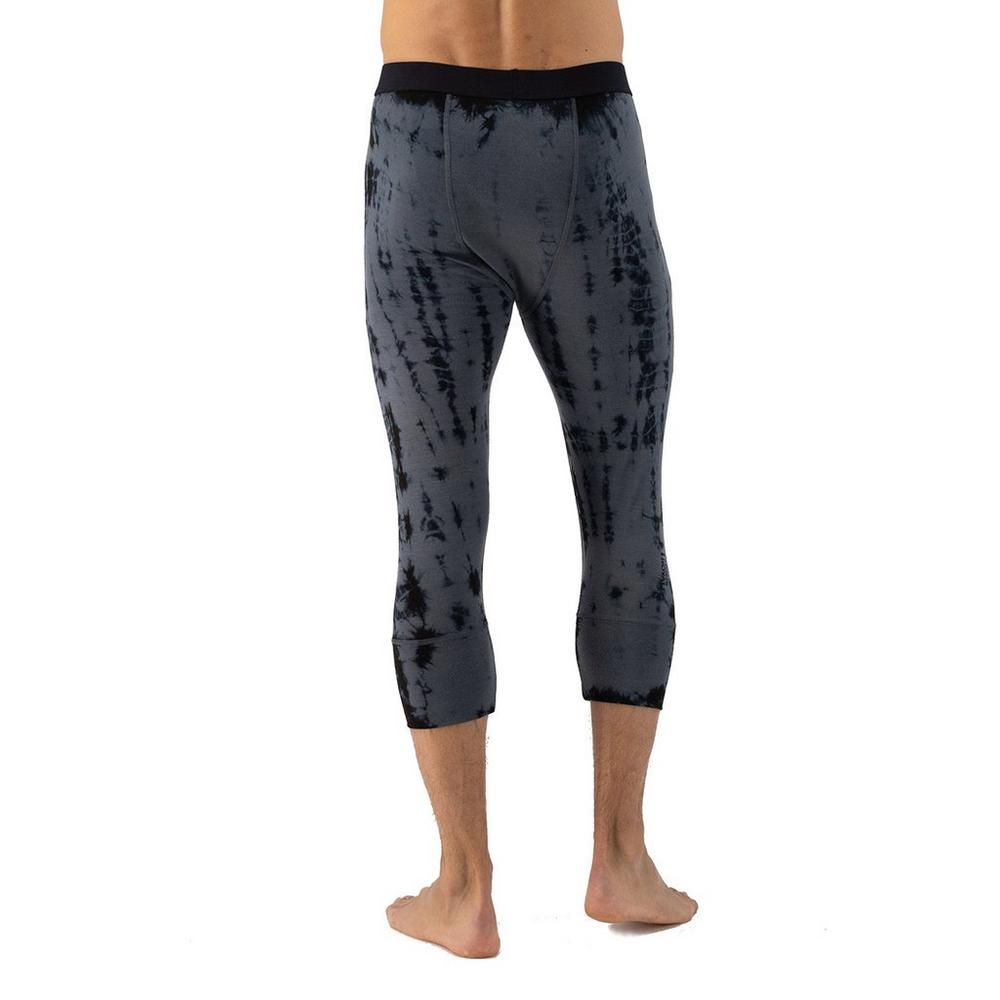 Mons Royale Men's Cascade 200 3/4 Leggings - Grey