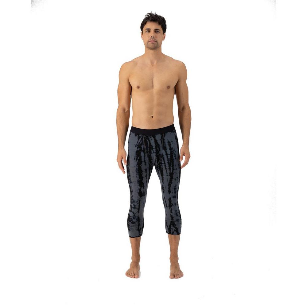 Mons Royale Men's Cascade 200 3/4 Leggings - Grey