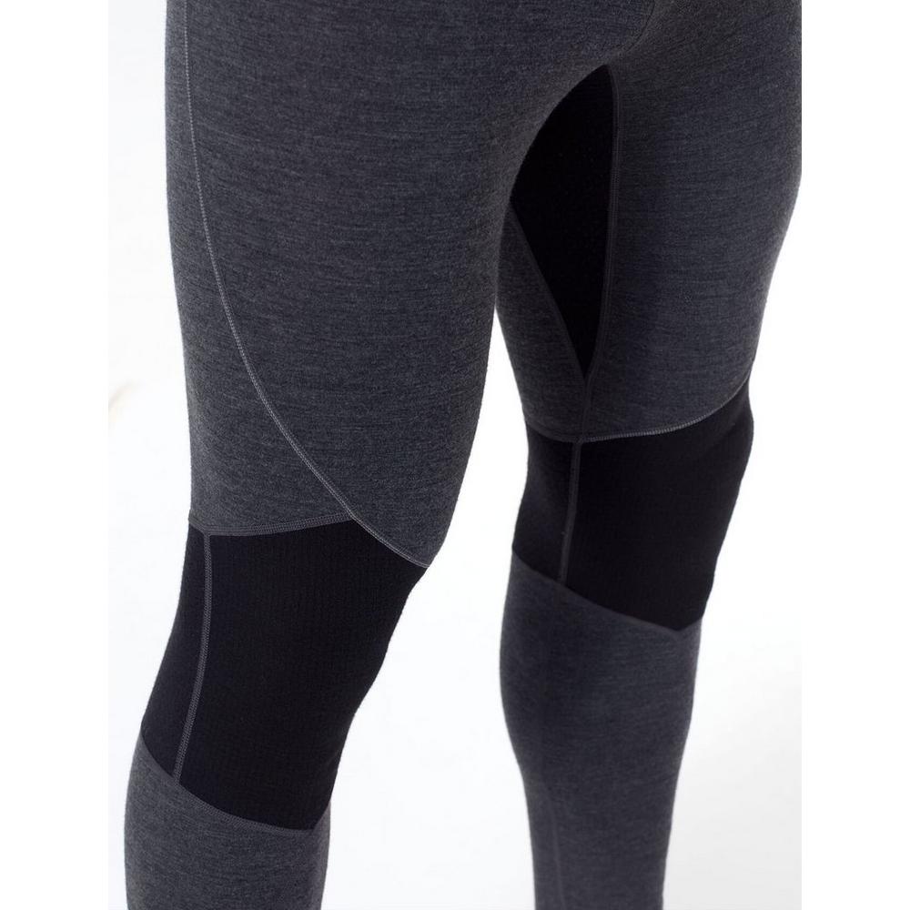 Icebreaker BASE LAYER Pant Men's 260 Zone Leggings Jet Heather/Black/Mineral