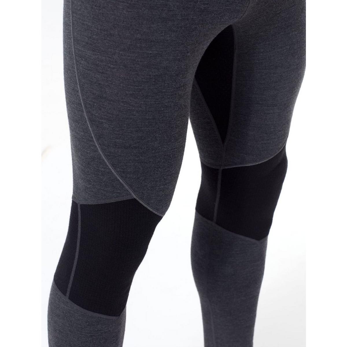 Icebreaker BASE LAYER Pant Men's 260 Zone Leggings Jet Heather/Black/Mineral