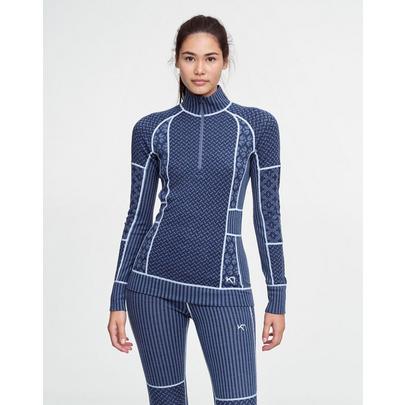 Kari Traa Women's Smekker Half Zip - Blue