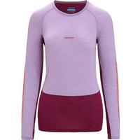  Women's 125 ZoneKnit Long Sleeve Crewe - Purple Gaze/Go Berry