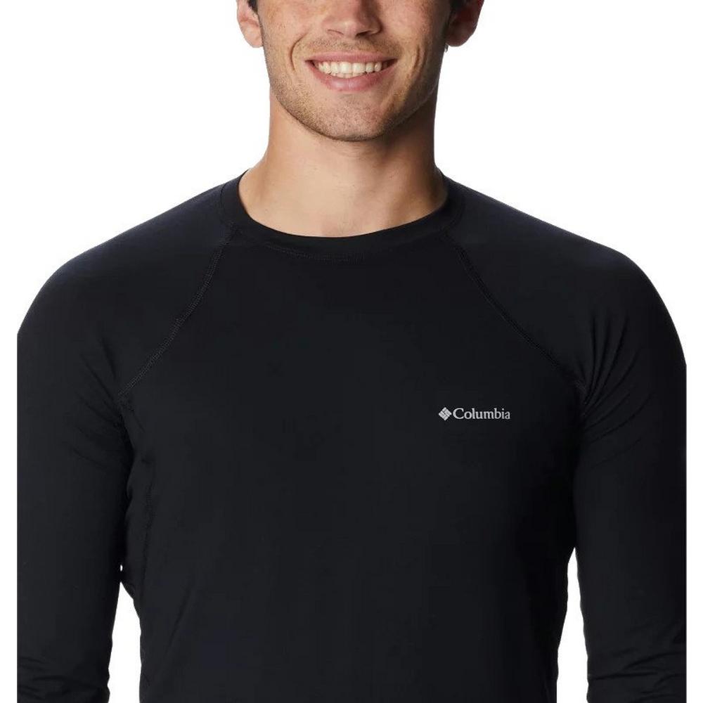 Columbia Men's Midweight Stretch Long-Sleeve Top - Black