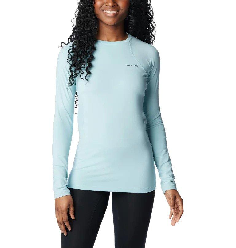 Columbia Women's Midweight Stretch Long-Sleeve Top - Blue | George Fisher