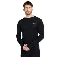  Men's Kelso Merino Long-Sleeve Base Layer - Black