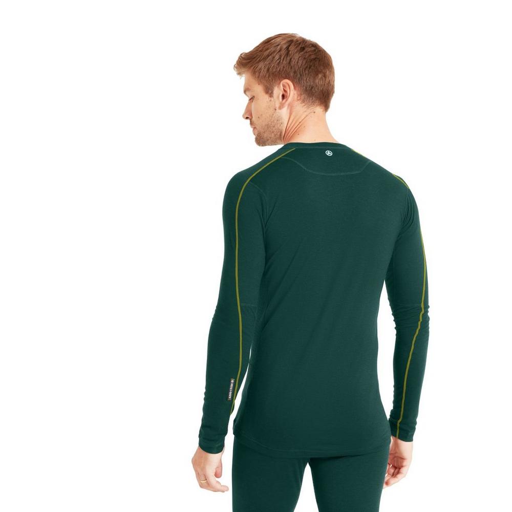 Artilect Men's Boulder 125 Crew Long Sleeve Crew - Green
