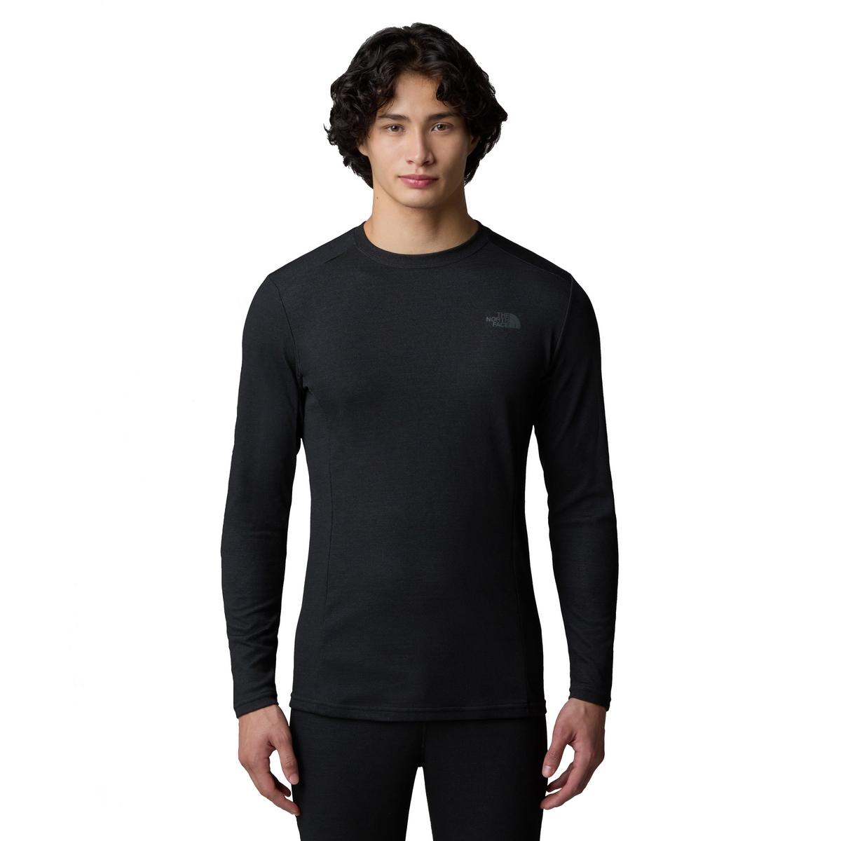 The North Face Men's Easy Long Sleeve Crew - Black