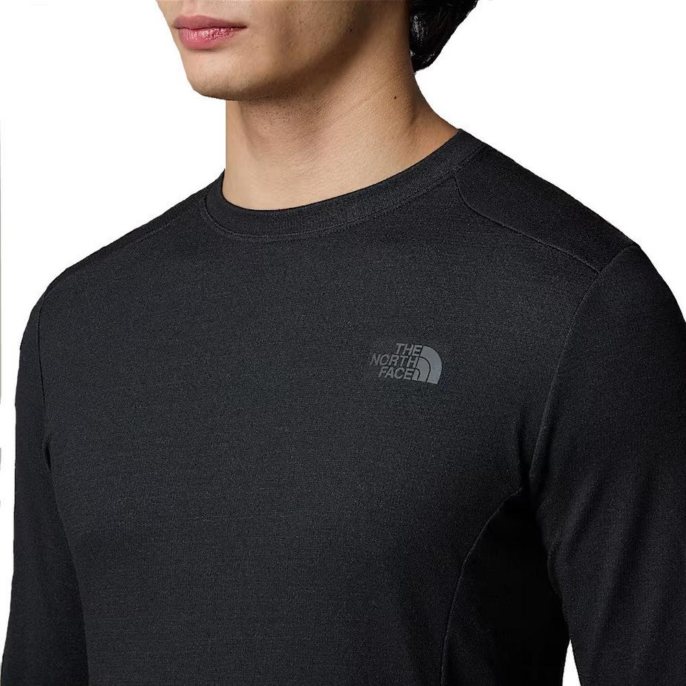 The North Face Men's Easy Long Sleeve Crew - Black