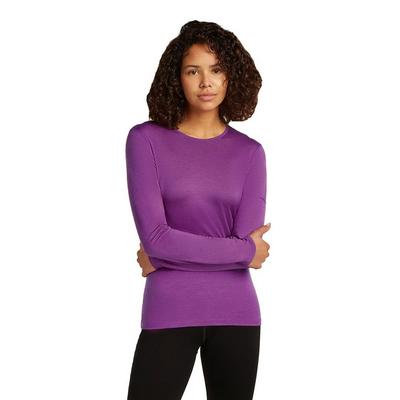 Icebreaker Women's 200 Oasis Long Sleeve Thermal - Purple