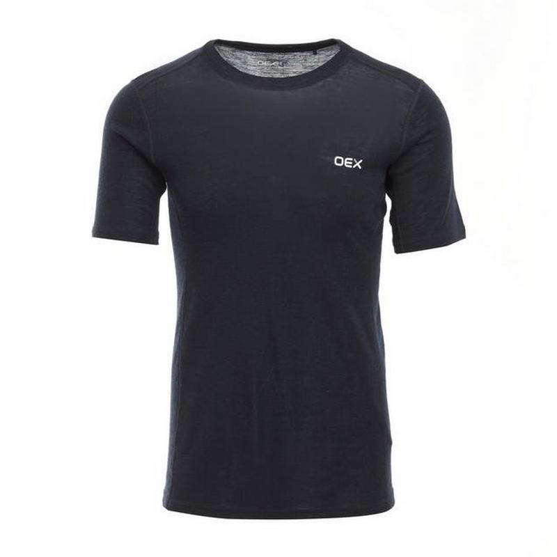 Men?s Kelso Merino Short Sleeve Base Layer - Black