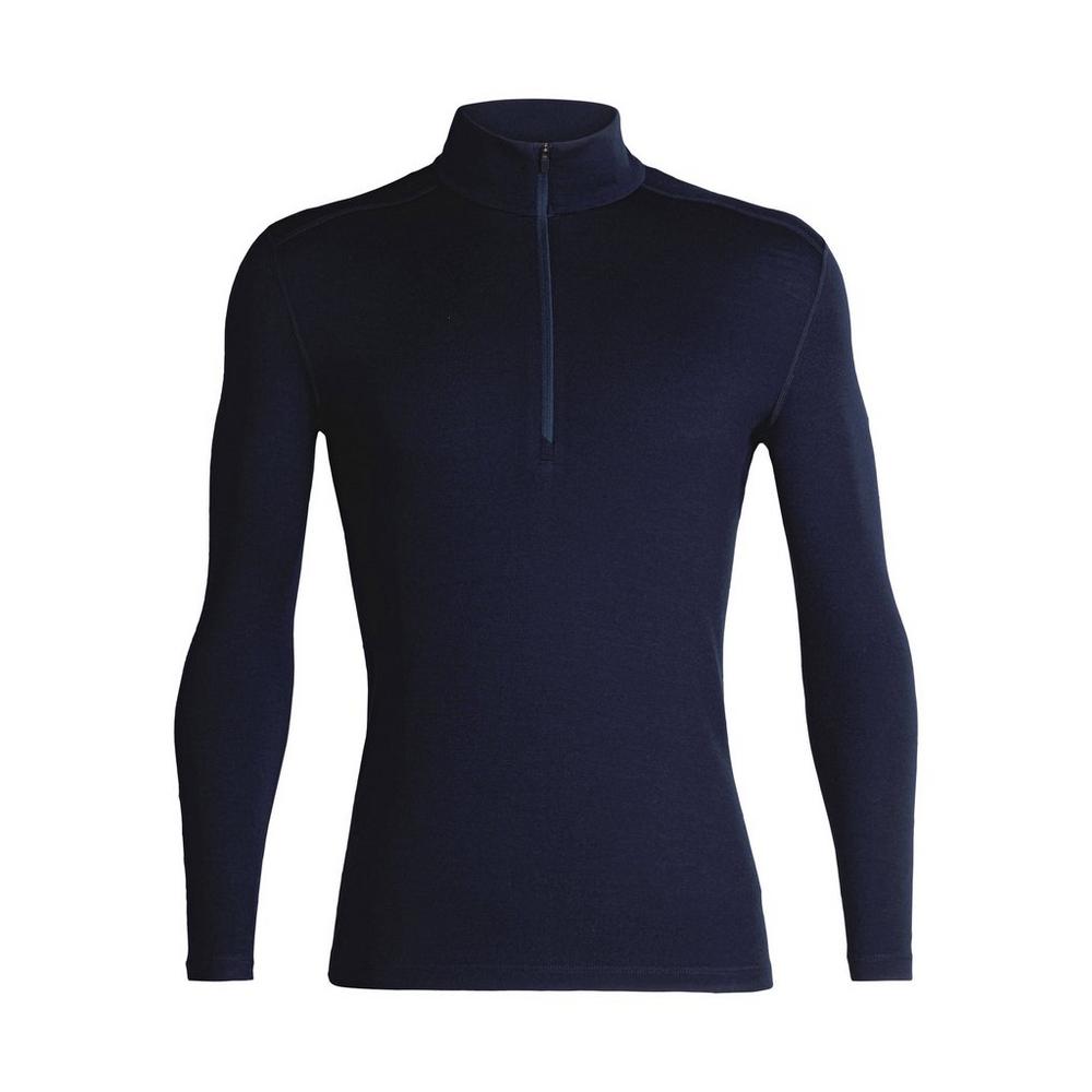 Icebreaker Men's 260 Tech Long Sleeve Half Zip - Navy