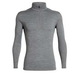 Icebreaker Men's Zoneknit 260 Long Sleeve Half Zip Base Layer Top – 53  Degrees North