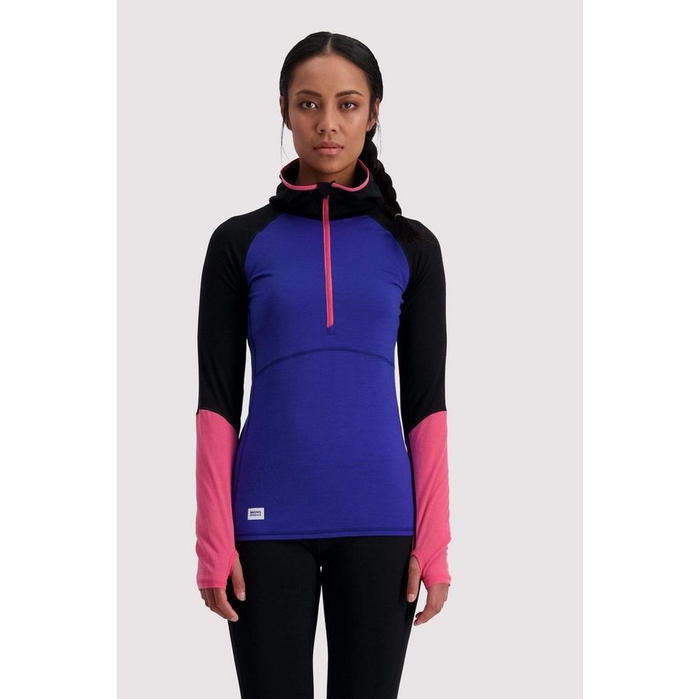 Women s Mons Royale Bella Tech Hood Women s Base Layers George