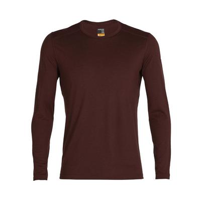 Icebreaker Men's 200 Oasis Long Sleeve Crewe - Espresso