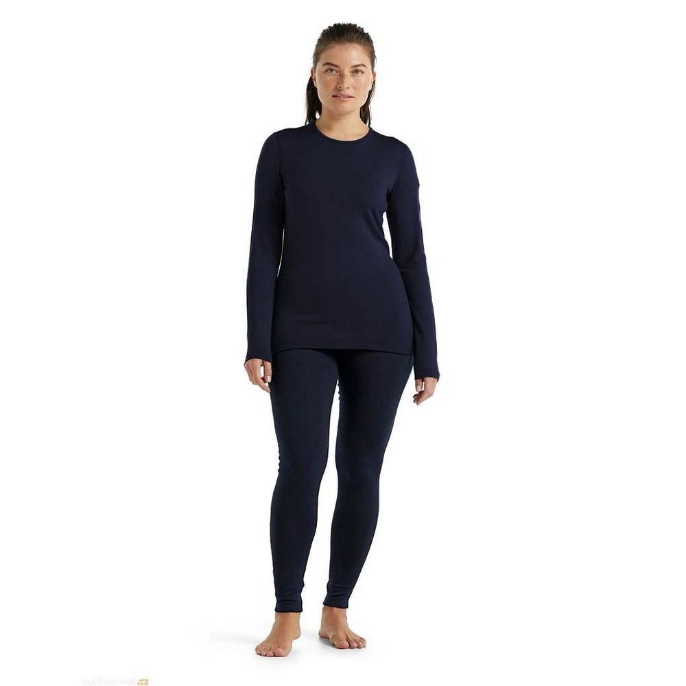 Icebreaker Women's 260 Tech Long Sleeve Crewe - Midnight Navy