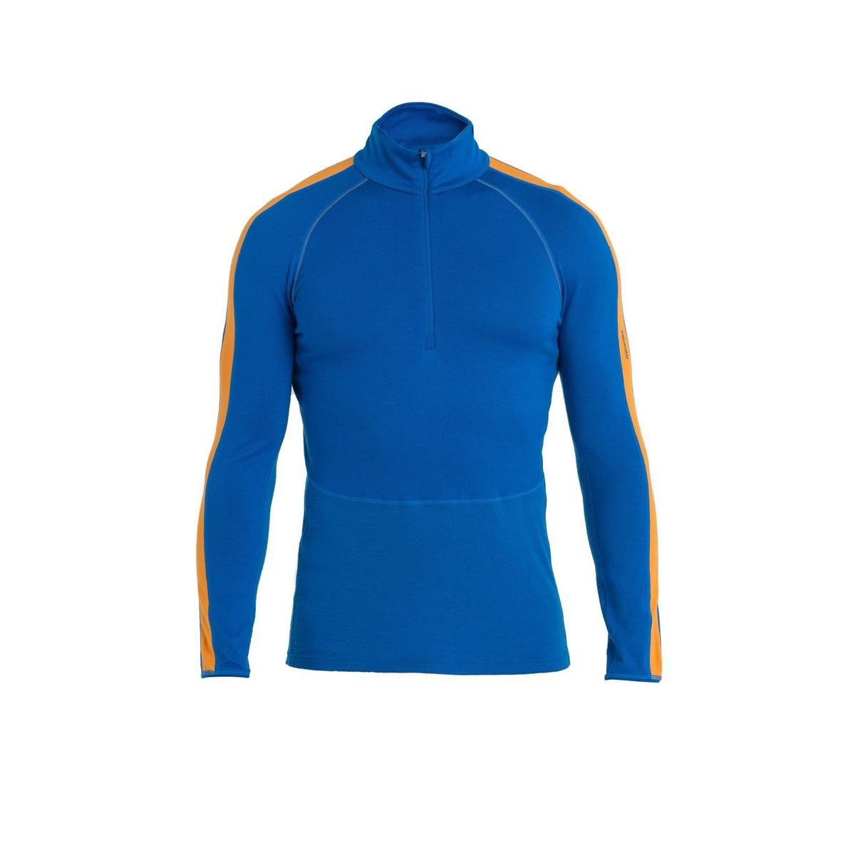 Icebreaker Men's 260 Zoneknit LS Half Zip - Blue